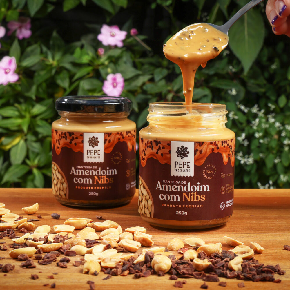 Manteiga de Amendoim com Nibs