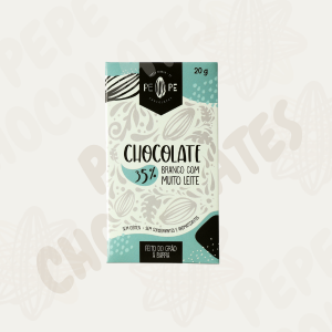 Barra de Chocolate Branco 20g