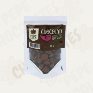 Gotas de Chocolate 71% Sem Açúcar