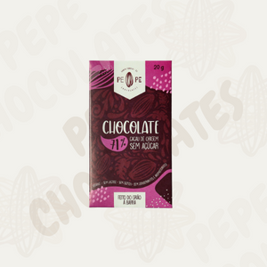 Barra de Chocolate 71% Sem Açúcar 20g