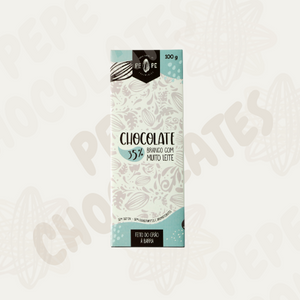 Barra Chocolate Branco 100g