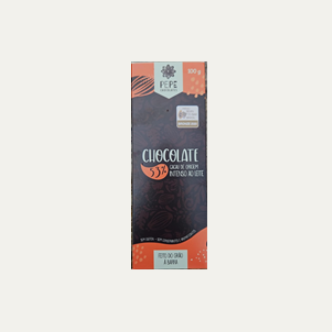 Barra Chocolate 53% 100g