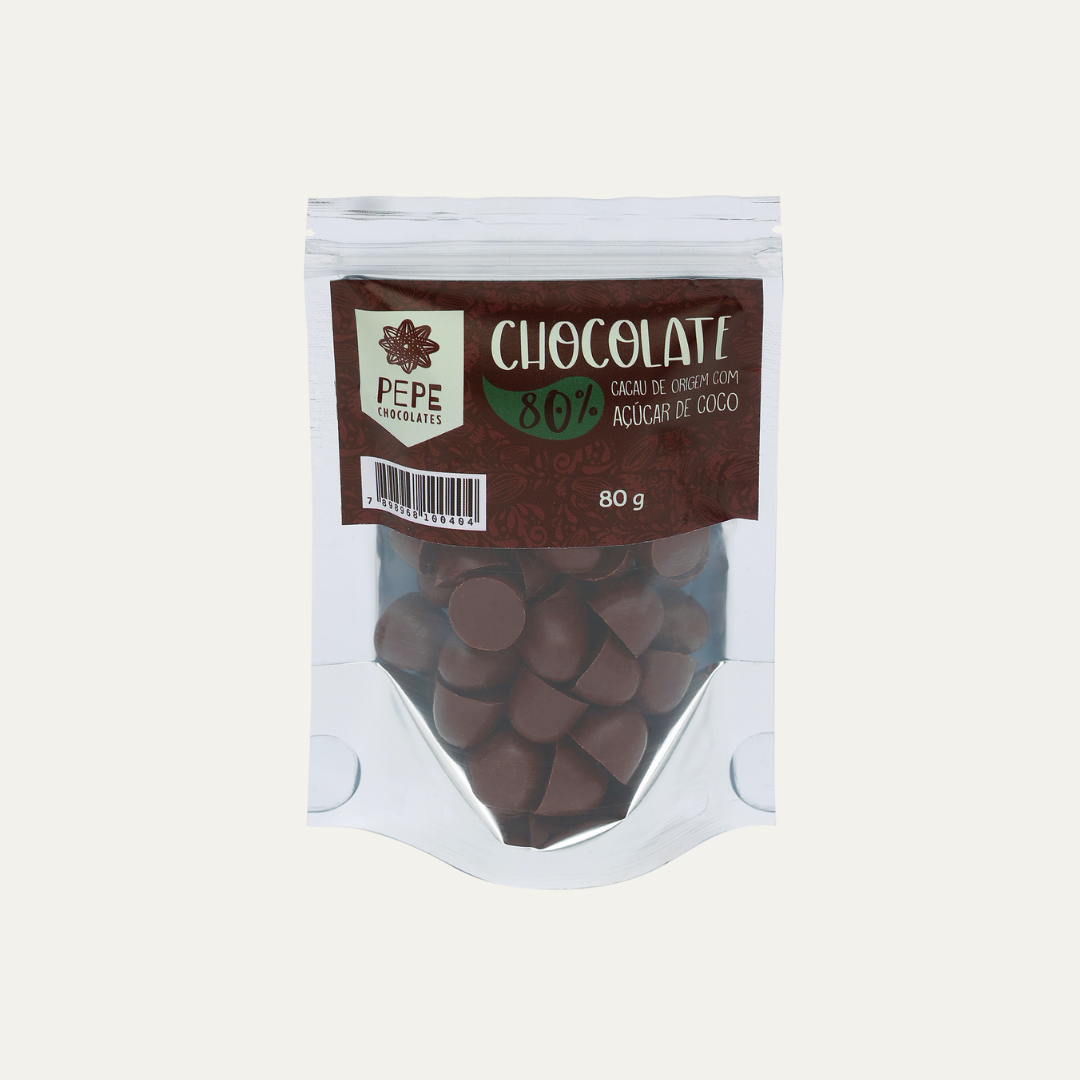 Gotas de Chocolate 80%